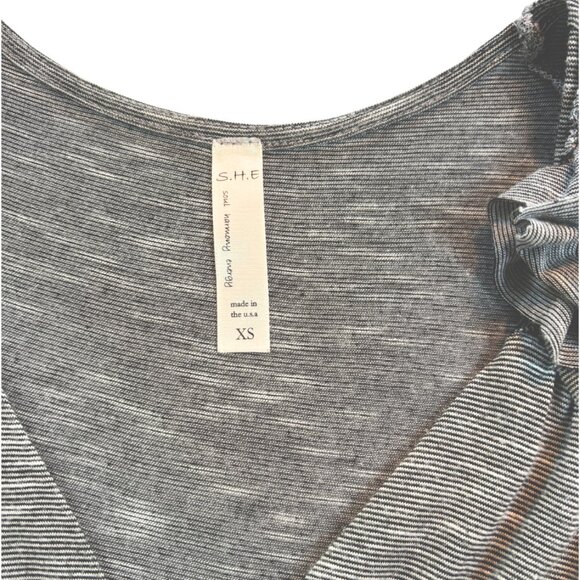 S.H.E. Soul Harmony Energy Y2K Knit Maxi Dress Gray Size XS - Picture 5 of 5